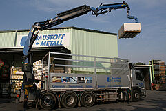 Lkw mit Ausleger